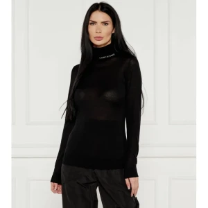 Elisabetta Franchi Wełniany golf | Slim Fit