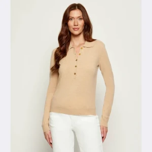 Elisabetta Franchi Wełniany sweter | Regular Fit | z dodatkiem kaszmiru