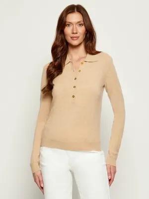 Elisabetta Franchi Wełniany sweter | Regular Fit | z dodatkiem kaszmiru