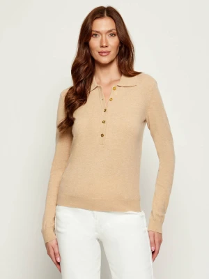 Elisabetta Franchi Wełniany sweter | Regular Fit | z dodatkiem kaszmiru