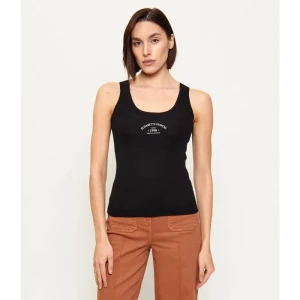 Elisabetta Franchi Wełniany top | Slim Fit