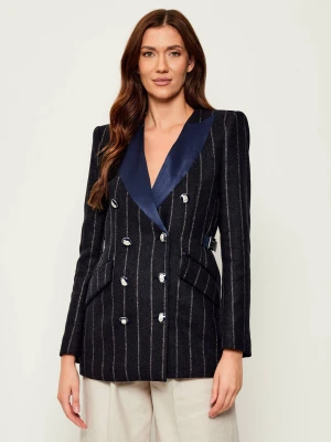 Elisabetta Franchi Wełniany żakiet | Slim Fit