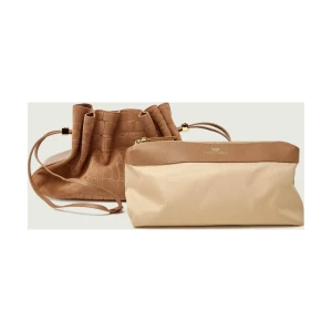 Elisabetta Franchi Worek + saszetka | zamsz