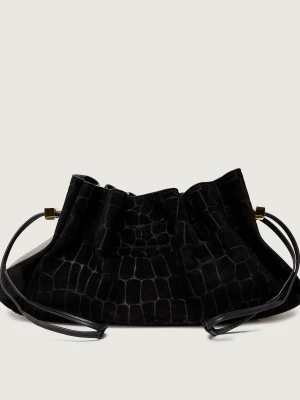 Elisabetta Franchi Worek + saszetka | zamsz