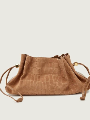Elisabetta Franchi Worek + saszetka | zamsz