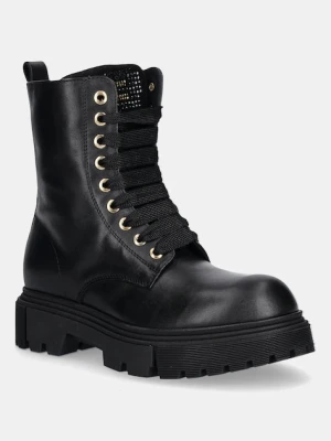 Elisabetta Franchi workery skórzane dziecięce