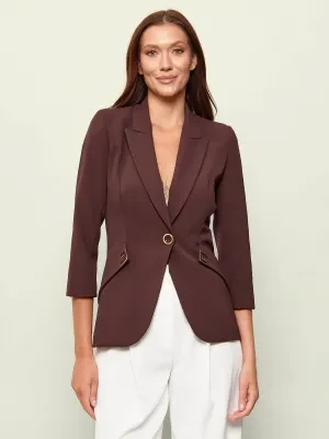 Elisabetta Franchi Żakiet | Slim Fit