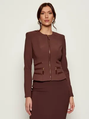 Elisabetta Franchi Żakiet | Slim Fit