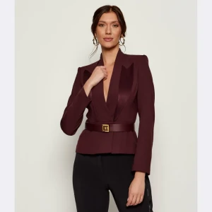 Elisabetta Franchi Żakiet | Slim Fit | z dodatkiem wełny