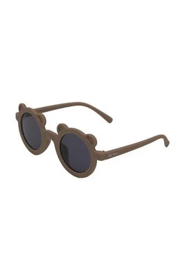 Elle Porte okulary przeciwsłoneczne dziecięce Teddy kolor brązowy