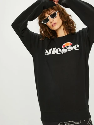 Ellesse Bluza damska kolor czarny z nadrukiem SGS03238-White