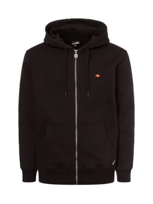 ellesse Bluza męska - Islington Mężczyźni Bawełna czarny jednolity,