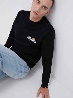 Ellesse Bluza męska kolor czarny z aplikacją SHS08784-011