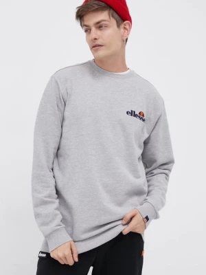 Ellesse Bluza męska kolor szary z aplikacją SHS08784-011