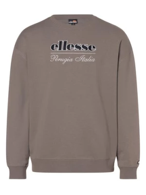 ellesse Bluza męska - Peravio Mężczyźni szary|brązowy jednolity,