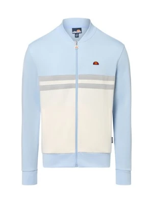 ellesse Bluza męska - Risani Mężczyźni Materiał dresowy niebieski|biały wzorzysty,