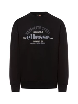 ellesse Bluza męska - Sadali Mężczyźni Bawełna czarny jednolity,