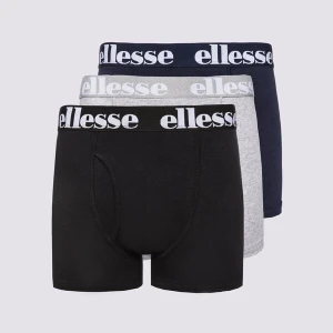 Ellesse Bokserki Hali 3Pk Boxers Blk/grey/navy