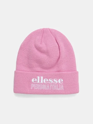 Ellesse czapka kolor różowy