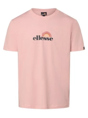 ellesse Koszulka męska - Trea Mężczyźni Bawełna różowy nadruk,