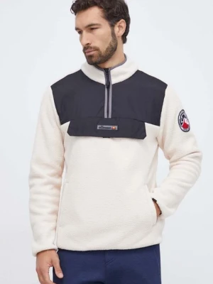 Ellesse kurtka kolor beżowy gładka