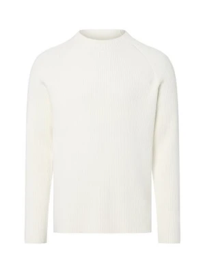ellesse Męski sweter z dzianiny - Bruciate Mężczyźni biały wypukły wzór tkaniny,