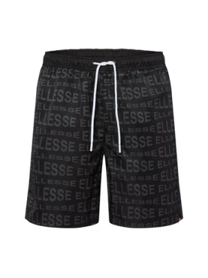 ellesse Męskie kąpielówki - Distoria Mężczyźni Sztuczne włókno czarny wzorzysty,
