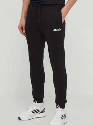 Ellesse spodnie dresowe Cravo Jog Pant kolor czarny z nadrukiem SHP16465