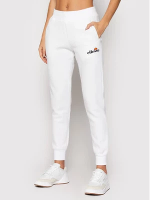 Ellesse Spodnie dresowe Hallouli SGK13652 Biały Slim Fit