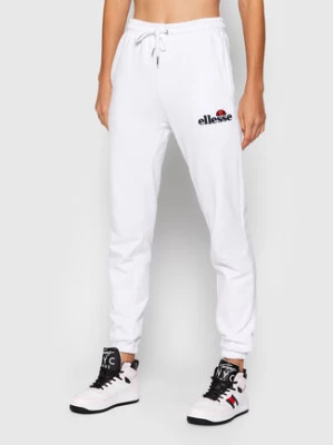 Ellesse Spodnie dresowe Noora SGK13459 Biały Regular Fit