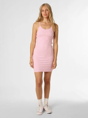 ellesse Sukienka damska Kobiety Bawełna różowy w kratkę,