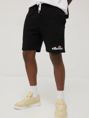 Ellesse szorty Silvan Fleece Short męskie kolor czarny SHF09162