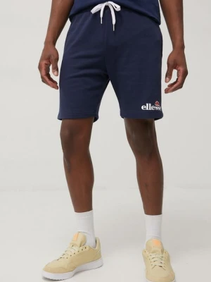 Ellesse szorty Silvan Fleece Short męskie kolor granatowy SHF09162