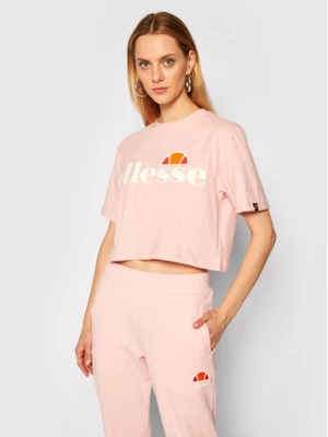 Ellesse T-Shirt Alberta SGS04484 Różowy Cropped Fit