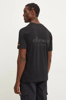 Ellesse t-shirt bawełniany CONDENA męski kolor czarny z nadrukiem SHX20960