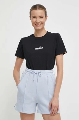 Ellesse t-shirt bawełniany Svetta Tee damski kolor czarny SGP16453