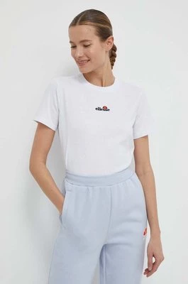 Ellesse t-shirt bawełniany Juentos T-Shirt damski kolor biały SGV19977