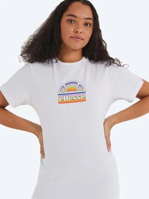 Zdjęcie produktu Ellesse t-shirt bawełniany kolor biały SGJ11887-WHITE