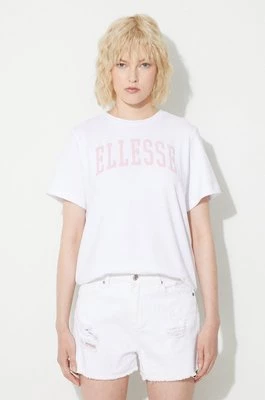 Ellesse t-shirt bawełniany kolor biały SGR17859-LIGHTGREY