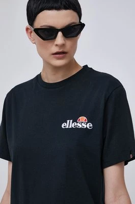 Ellesse t-shirt bawełniany kolor czarny SGK13290-011