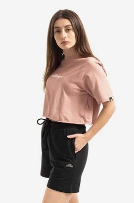 Ellesse t-shirt bawełniany kolor różowy SGM14013-PINK