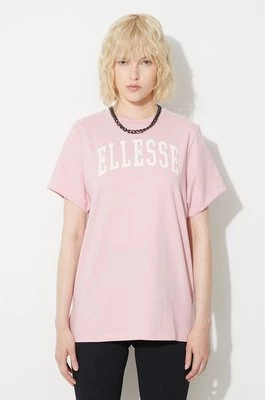 Ellesse t-shirt bawełniany kolor różowy SGR17859-LIGHTGREY