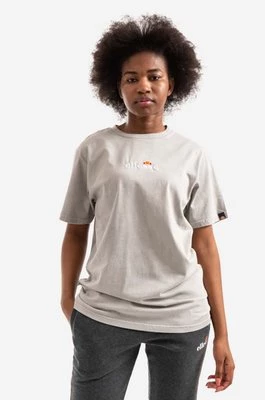 Ellesse t-shirt bawełniany kolor szary SGL13148-GREY