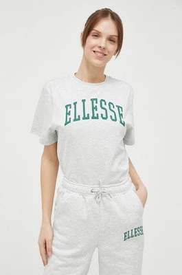 Ellesse t-shirt bawełniany kolor szary SGR17859-LIGHTGREY