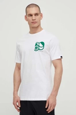 Ellesse t-shirt bawełniany Sport Club T-Shirt męski kolor biały z nadrukiem SHV20273