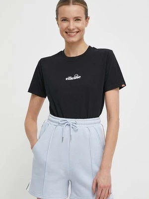 Ellesse t-shirt bawełniany Svetta Tee damski kolor czarny SGP16453