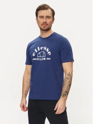 Ellesse T-Shirt Club SHV20259 Granatowy Regular Fit