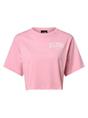 ellesse T-shirt damski Kobiety Bawełna różowy nadruk,