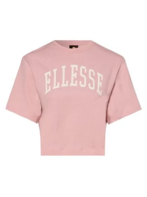 ellesse T-shirt damski Kobiety Bawełna różowy nadruk,