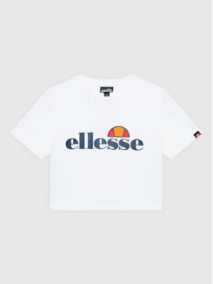 Ellesse T-Shirt Nicky S4E08596 Biały Relaxed Fit
